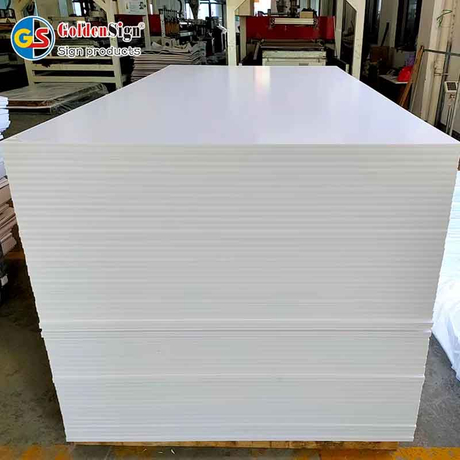 أبيض PVC Foam Board Factory كثافة عالية لخزانة المطبخ