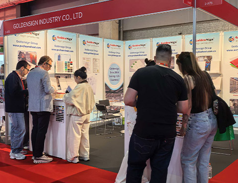 Goldensign PVC Foam Board حضور Saudi Signage & Labeld Expo 2025
