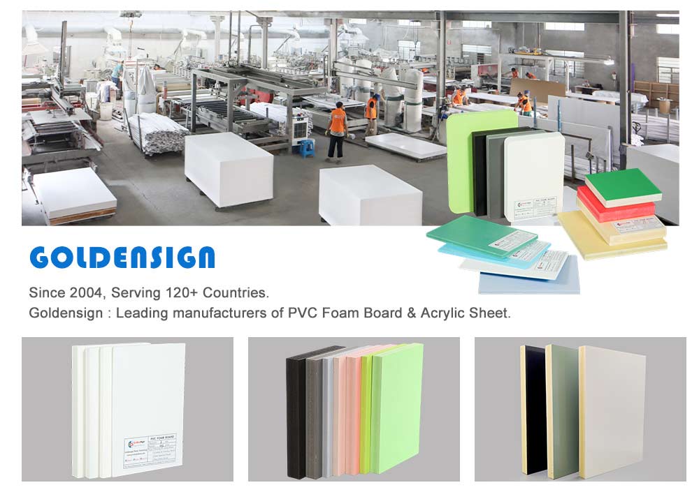 لوح الرغوة PVC من Goldensign