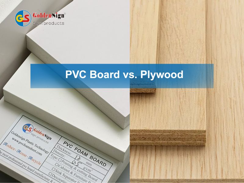 PVC Board Vs. الخشب الرقائقي: ما هي المواد التي تجعل مشروعك أكثر منطقية؟