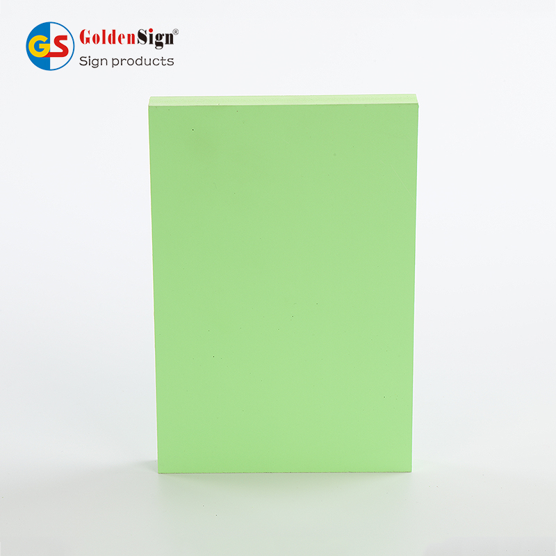 Goldensign 4 * 8ft ملون PVC لوح خزانة لوح مقاوم للماء PVC Foam Board المورد