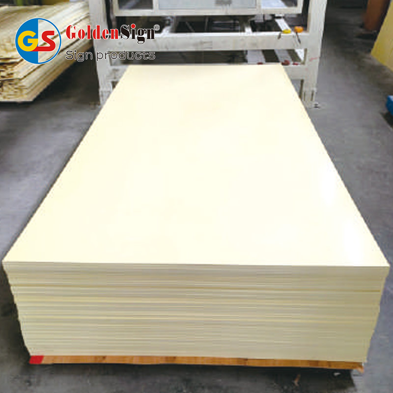 WPC Celuka Foam Board الصانع والمورد | الشركة المصنعة في الصين Goldensign