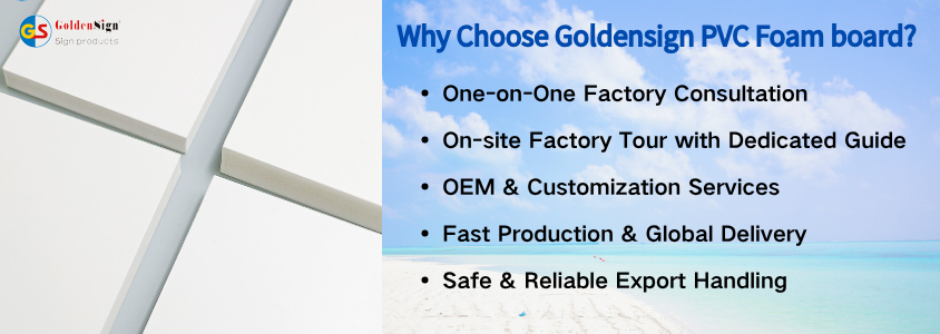 PVC Foam Board Service Goldensign