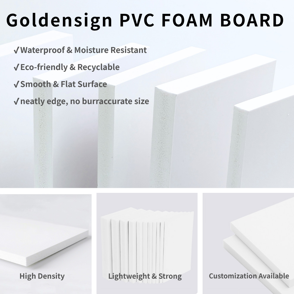 Goldensign Professional PVC Foam Board Production Mustract
