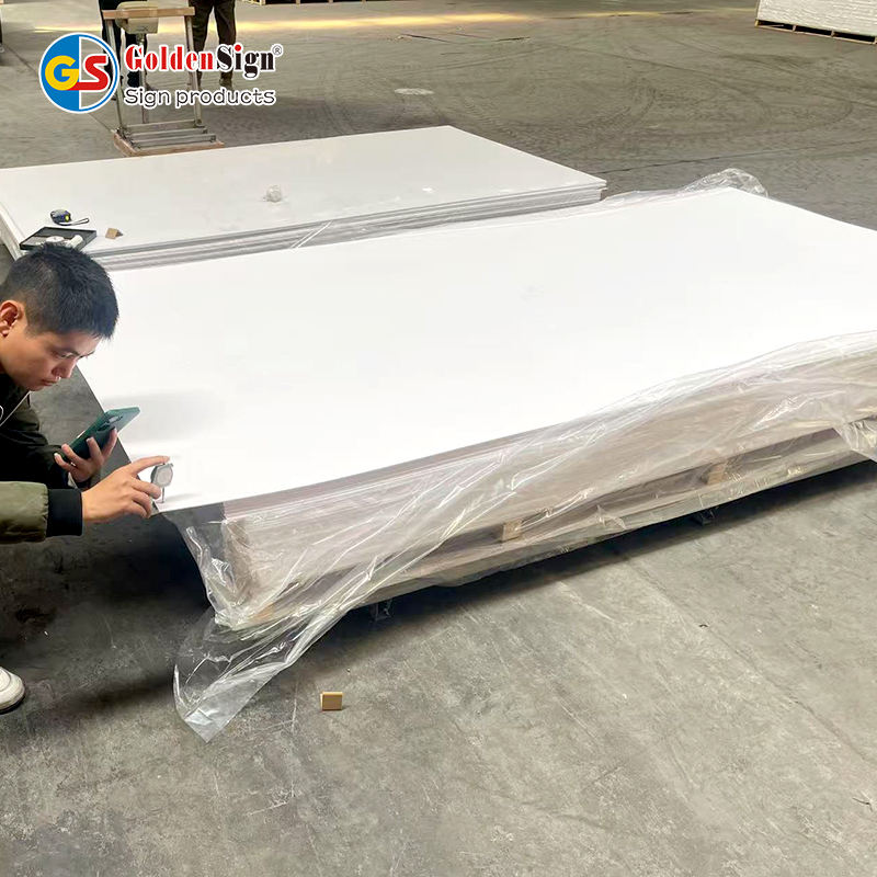 PVC Free Foam ورقة Goldensign Factory السعر المباشر