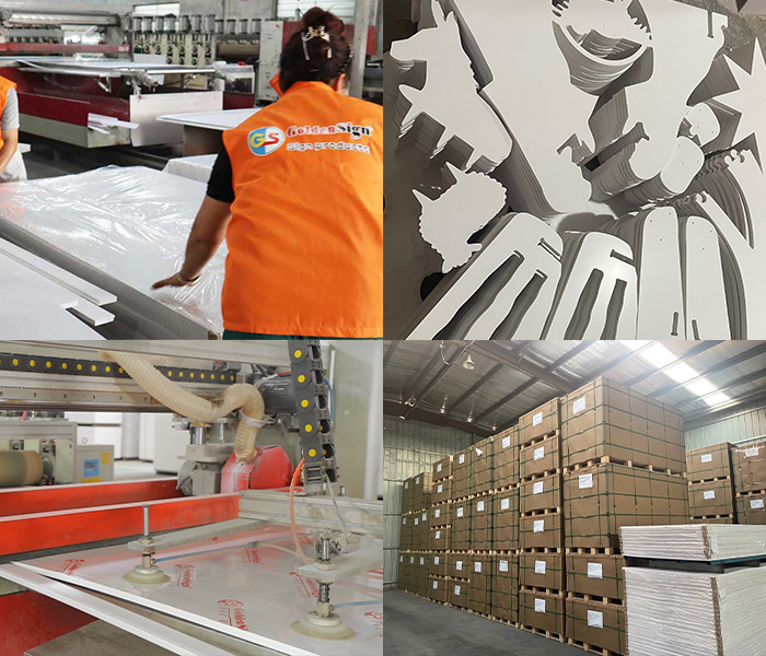 Goldensign يعرض صفائح رغوة PVC في المعرض الدولي