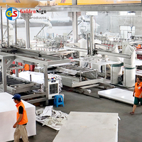 Goldensign White 18mm PVC Celuka لوحة الحائط خزائن لوحة PVC PVC Foam Board