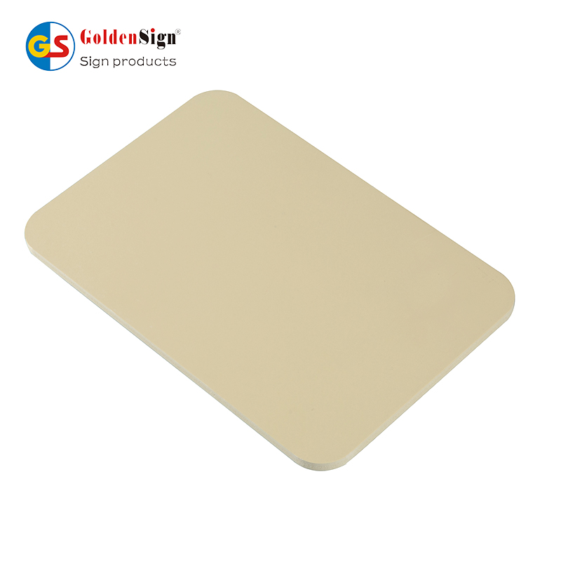 Goldensign الشركة المصنعة لألواح الجدران الرغوية البلاستيكية الصلبة عالية الكثافة