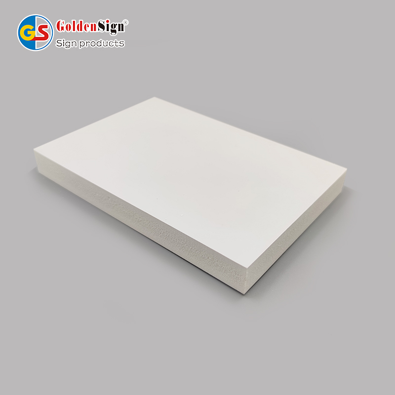 Goldensign 1220x2440mm لوحة رغوة PVC الموسعة لخزانة وافتات