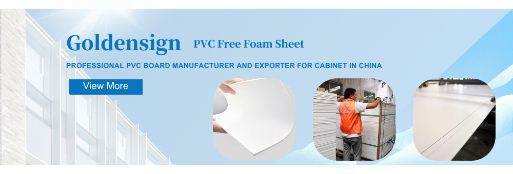 لوحة الرغوة المجانية Goldensign PVC